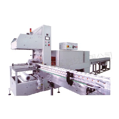 HY -5030AE+HY-5030E 全自动袖口封切收缩包装机（多排型）
